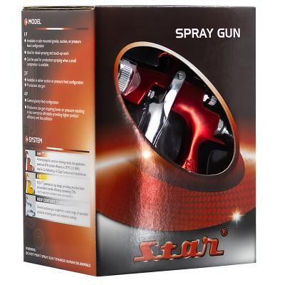 Star V3 PRO 2000 Spray Gun Suction 1.5MM Red