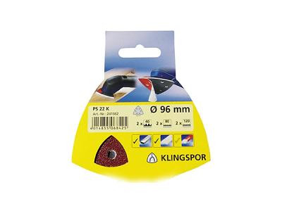 Klingspor Abrasives Self-Fastening 96mm DIY