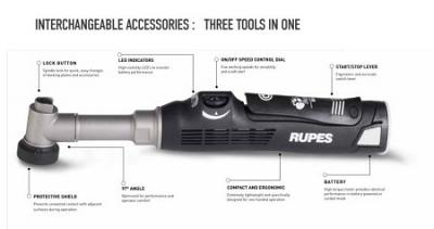 Rupes Bigfoot Nano iBrid (Long Neck) Kit