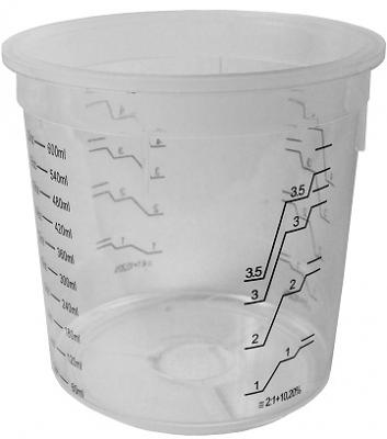 Le'Mix Smart Cup 300mm Kit 190 micron (50pcs Lids & 50pcs inner cup)