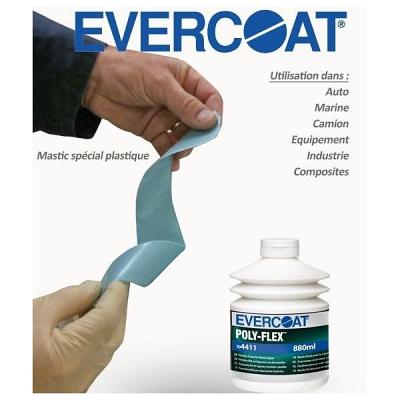 Evercoat poly-Flex A flexible polyester glazing putty 880ml