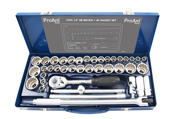 41 Piece 1/2" Drive Socket Set