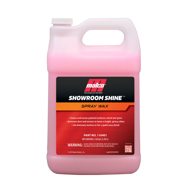 Malco Showroom Shine Spray Wax 3.78lt