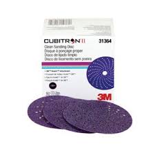 3M Cubitron II Clean Sanding Hookit Abrasive Disc 75MM 80G - 800G