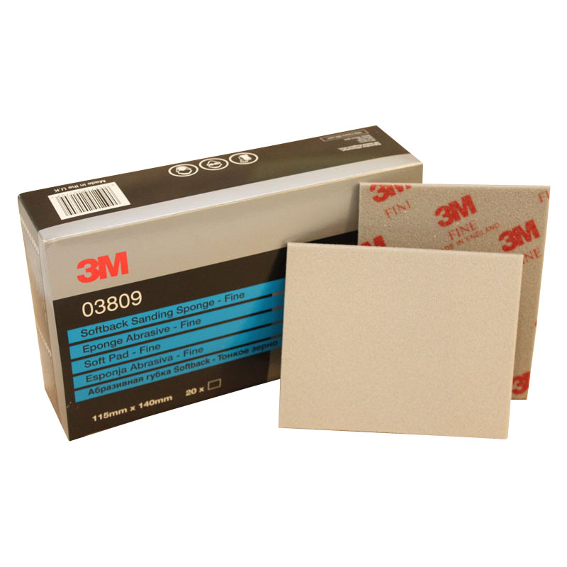 3M Sponge Sanding Pads Sfine - (500 - 600 grit)