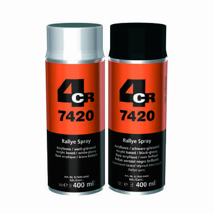 4CR 7420 Rallye Spray Gloss White – 400ml