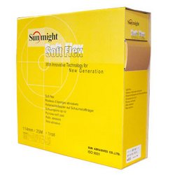 Sunmight Soft Pad Roll (180 - 800 Grit) 114mm X 25m