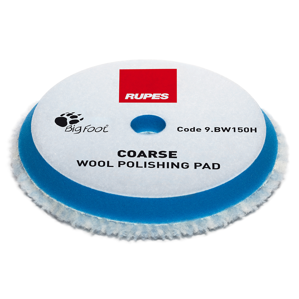 Rupes Blue Wool Polish Pad Coarse