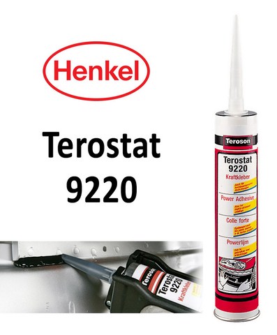 00004400097EQ - Kit colle MS Terostat 9220 BK (310ml) pour travaux