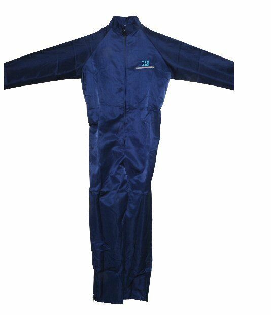 PPG BLue Anti Static Breathable Auto Painting Overalls Spray Suit 2 Piece XL