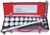 26pc 3/4" Socket Set, Metric & AF