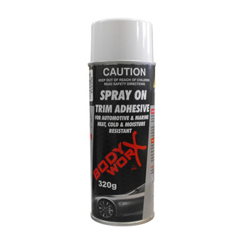 Bodyworx Aerosol Trim Adhesive