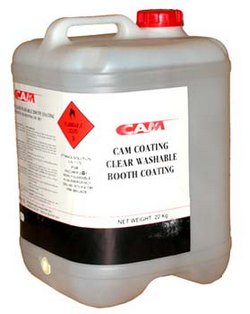 Cam Clear Booth Coating: 22kg