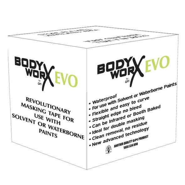 Bodyworx Green Evo Masking Tape  