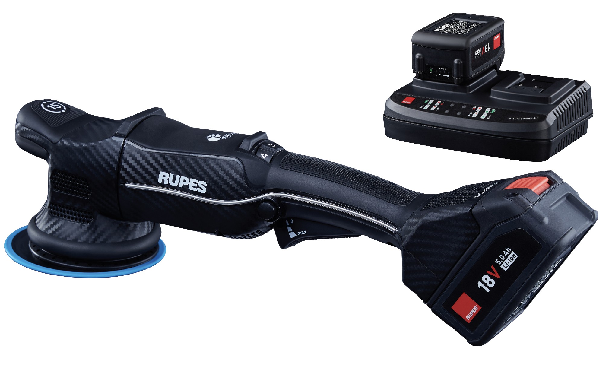 Rupes DA Bigfoot Ibrid Polisher 125MM