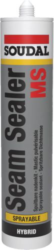 Soudal MS Sprayable Seam Sealer Grey 290ml Polymer