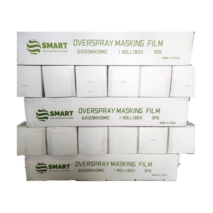 Smart Overspray plastic 6m X 120M X 10mic Smart Overspray plastic 6m X 120M X 10mic