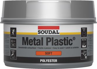 Soudal Metal Plastic Soft 2kg