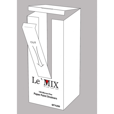 Le'Mix Paper Filter Strainer 190