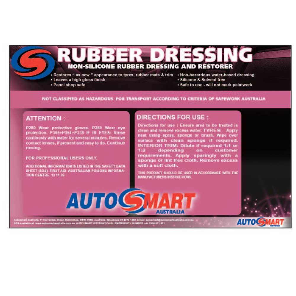 Autosmart Non Silicon Dressing 20LT