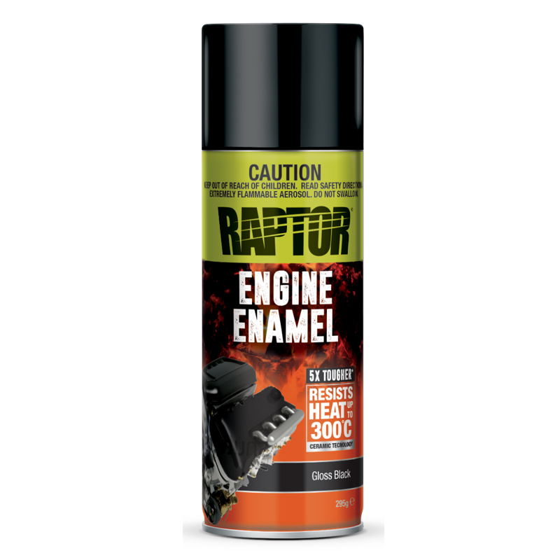 Upol Raptor Engine Enamel Aerosol 295 Grams