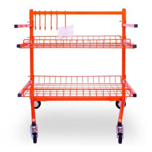 Parts Cart With 2 Shelves