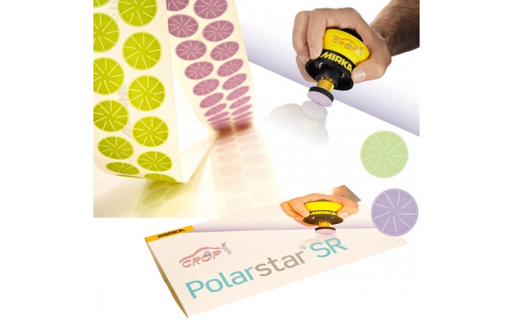 Mirka Polarstar SR Micro Sanding Discs without Holes - 32mm