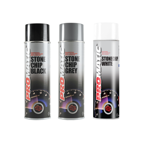 Promatic Stonechip Black - White - Grey Aerosol (500ML)