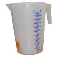 Plastic Mixing Jug with Handle: 5LT