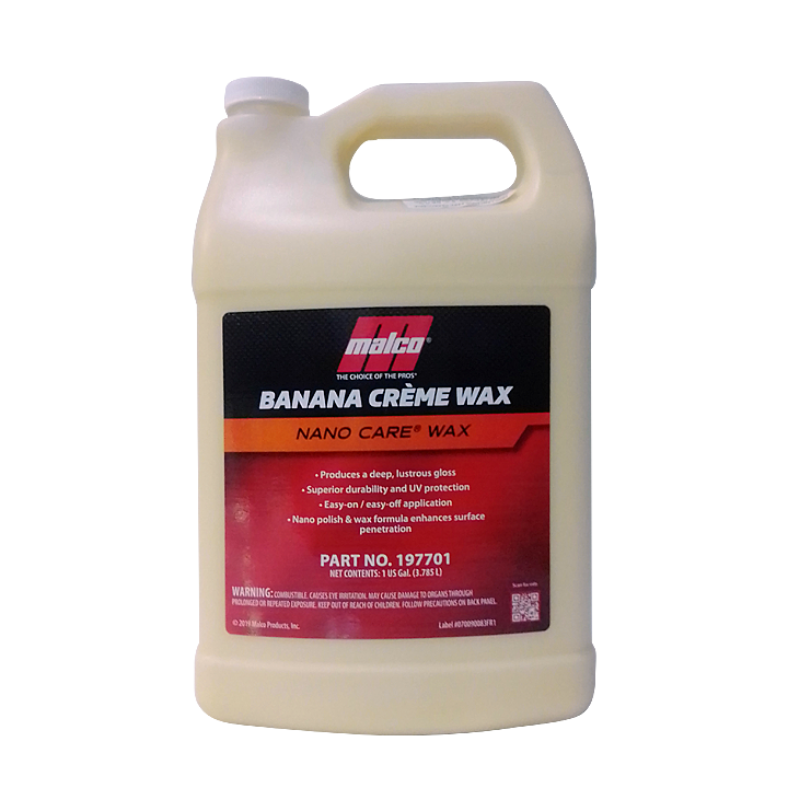 Malco Nano Care Banana Creme Wax - 3.78lt