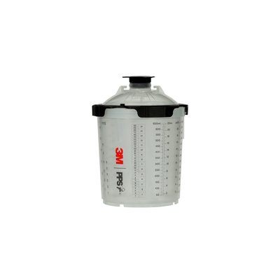 3M PPS Series 2.0 Spray Cup System Kit Standard (650 mL), 200u Micron Filter