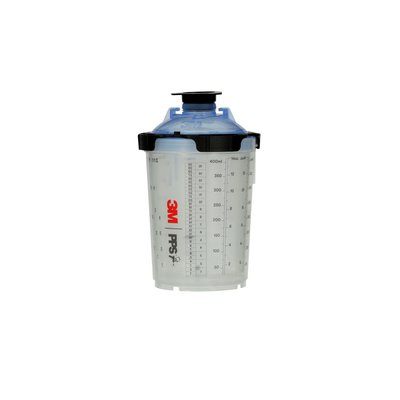 3M PPS Series 2.0 Spray Cup System Kit  Midi (400 mL), 125u Micron Filter