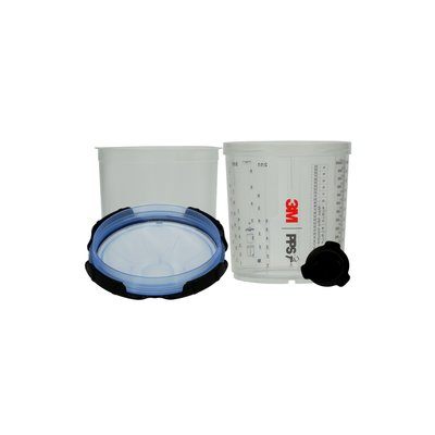 3M PPS Series 2.0 Spray Cup System Kit Standard (650 mL) 125u Micron Filter