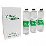 Sterling Shield Hand Sanitiser Gel suits Bollard | 1.5L | Carton of 3