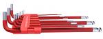 9 Piece AF Extra Long Ball Point Hex Key Set