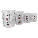 Le'Mix Paint Mixing Cups 400ml