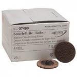 3M Brown Coarse Roloc Surface Conditioning Discs 25/box 50mm