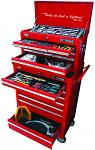 220 Piece Combination Box & Roll Cabinet Tool Kit