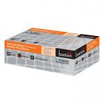 Bastion Premium Nitrile, Powder Free, Orange, Micro Textured, - Carton/1000
