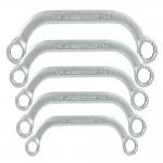 Jonnesway 5PCS Half-Moon Ring Wrench Set