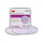 3M Hookit Purple Finishing Film Abrasive Disc 260L 500 grit 76mm